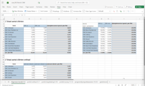 Excel spreadsheet